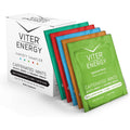 Viter Energy Caffeinated Mints Variety Sampler Pack front view for fast energy.