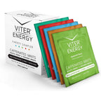 Viter Energy Caffeinated Mints Variety Sampler Pack front view for fast energy.