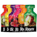 Carb Boom Fruit Flavored Energy Gel Variety 24 Pack front view of box