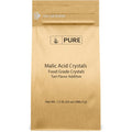 Pure Original Ingredients Malic Acid 1.5 lb front view food grade crystals