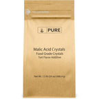 Pure Original Ingredients Malic Acid 1.5 lb front view food grade crystals