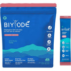 Biyode Calm Magnesium Powder 20 Packets front view for stress relief.