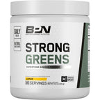 Bare Performance Nutrition BPN Strong Greens Superfood Powder lemon flavor 30 servings