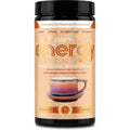 Perk Energy Original Vanilla Caramel Steamer powder tub front view for morning energy.