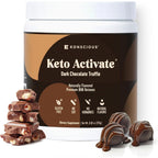 Keto Activate dark chocolate truffle exogenous ketones drink powder tub