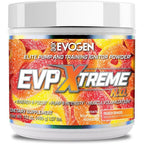 Evogen EVP Xtreme NO pre workout powder peach rings 40 servings tub