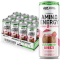 Optimum Nutrition Amino Energy Sparkling Hydration Cocoberry Breeze front view pre-workout drink.