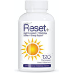 Celclene Reset+ Energy Electrolytes bottle front view for fasting support.