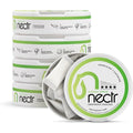 Nectr Energy Nootropic Pouches Atomic Apple front puck view for focus and energy.