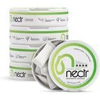 Nectr Energy Nootropic Pouches Atomic Apple front puck view for focus and energy.