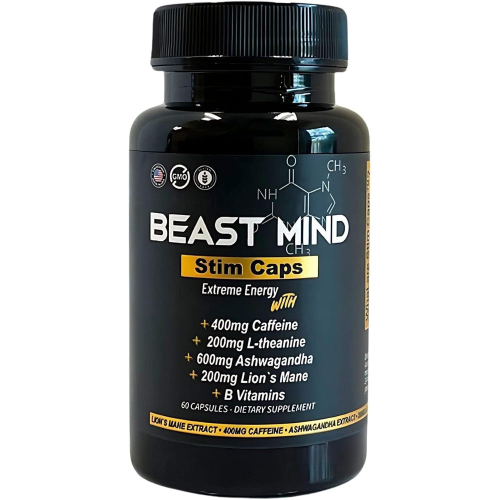 Want A Bump Beast Mind Extreme Energy Pills front bottle view high stimulant supplement