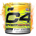 Cellucor C4 Ripped Sport Pre Workout Hawaiian Pineapple front view showing NSF certification logo.