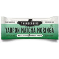 Thunderbird Real Food Bars Yaupon Matcha Moringa 12 count front view vegan energy snacks