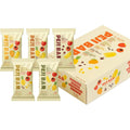 PEJI BAR Superfood Energy Bars Variety Pack front view featuring five tropical flavors.