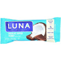 Clif Bar Luna Chocolate Dipped Coconut 15 count box front view