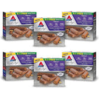 Atkins Endulge Chocolate Break Bar front view keto snack pack.