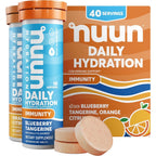 Nuun immunity electrolyte tablets front view pack of 40 servings