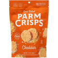 ParmCrisps Cheddar Cheese Crisps front view keto protein snack