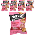 Wilde Brands Himalayan Pink Salt Protein Chips front packaging showing 13g protein claim.