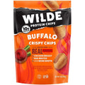 Wilde Buffalo Style Protein Chips 8.5 ounce front bag view high protein snack