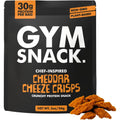 Gym Snack Cheddar Cheeze Protein Crisps front view high protein snack