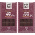 Yogi Super Foods Vegan White Chocolate Acai Bar front view healthy organic snack