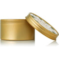 Benevolence LA Rose and Sandalwood Scented Candle front view luxury aromatherapy
