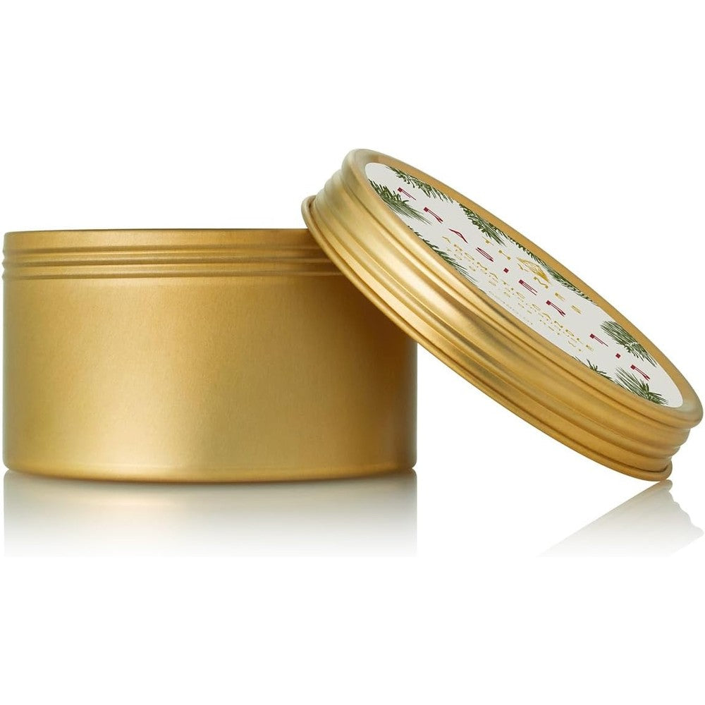 Benevolence LA Rose and Sandalwood Scented Candle front view luxury aromatherapy