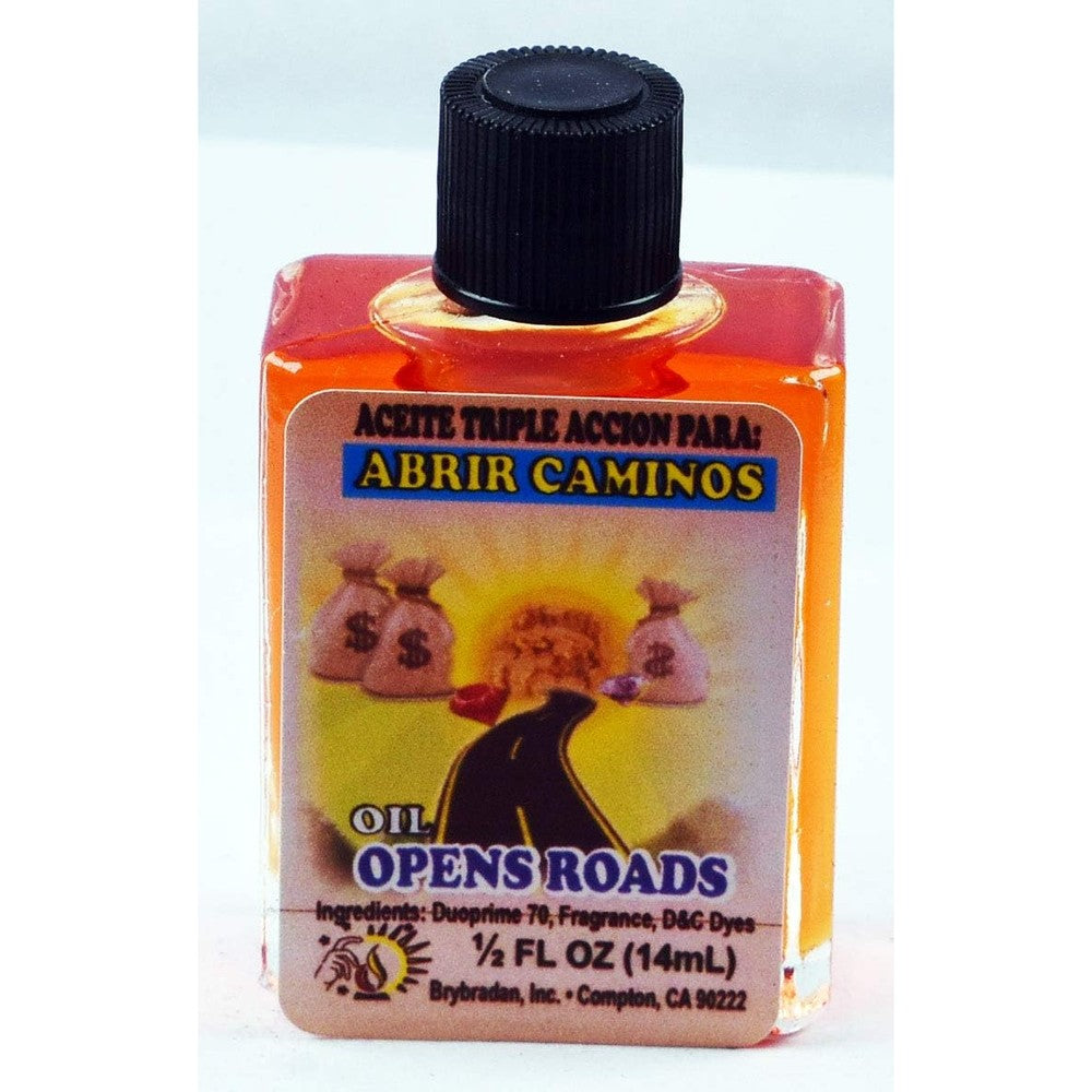 Gypsywombman Brybradan Open Roads Oil front view authentic spiritual anointing oil