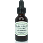 Dr Adorable Rosemary Antioxidant CO2 Extract front view bottle for natural skincare preservation.