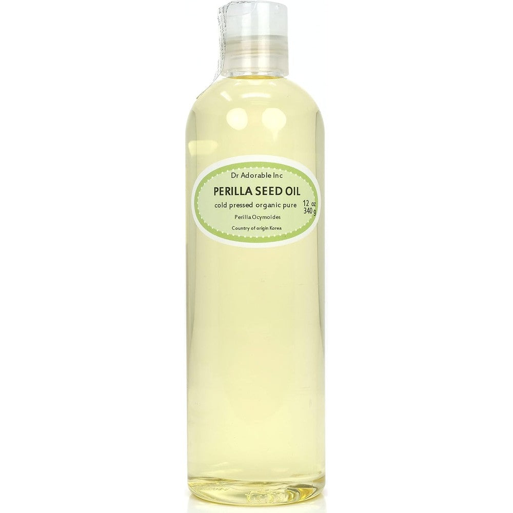 Dr Adorable Perilla Seed Oil 12 Ounce front view organic cold pressed skincare