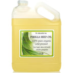Dr Adorable Perilla Seed Oil 7 pound jug front view for organic skincare.