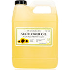Dr Adorable Unrefined Sunflower Oil 32 Ounce front view jug for skincare.