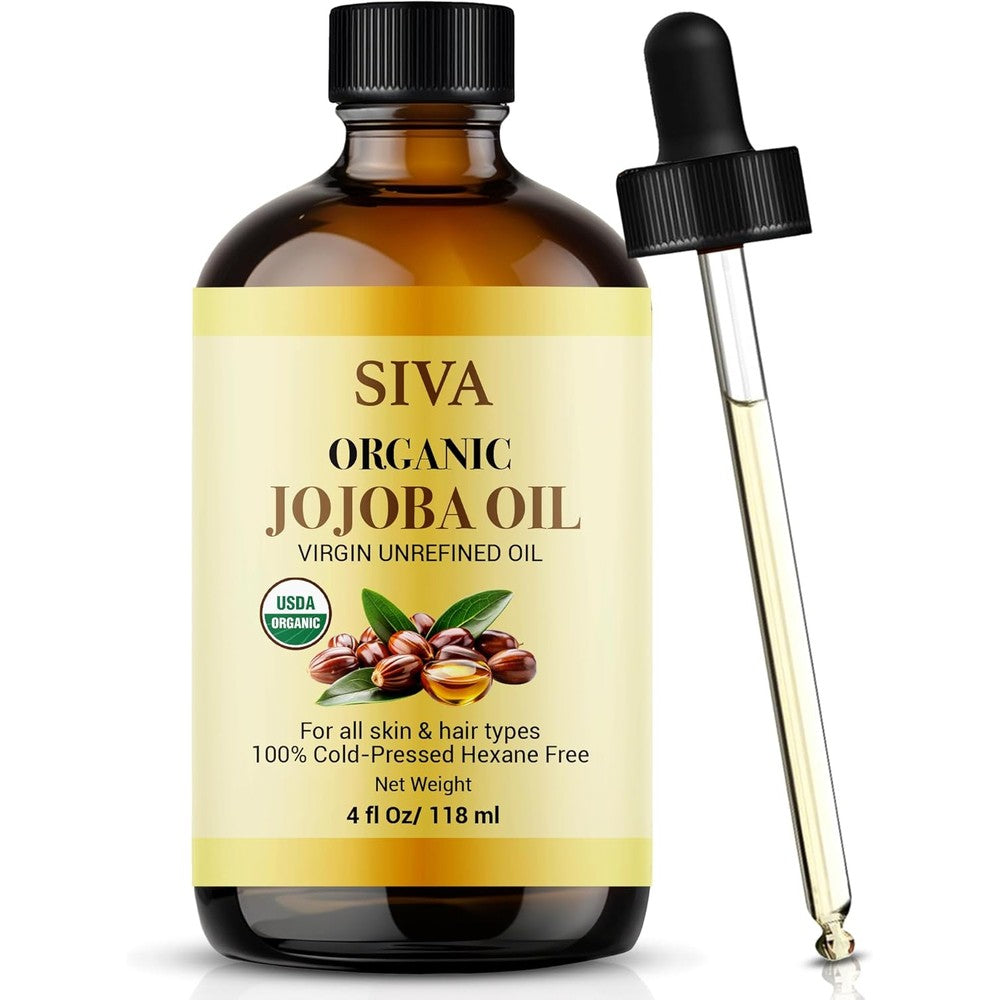 Janicorn 100% Pure Grapeseed Oil pump bottle front view lightweight carrier oil