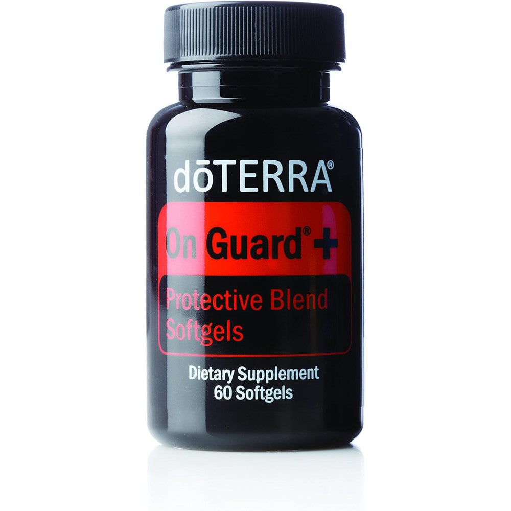 doTERRA On Guard Plus Softgels bottle front view for immune support