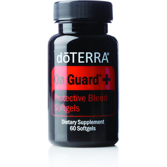 doTERRA On Guard Plus Softgels bottle front view for immune support