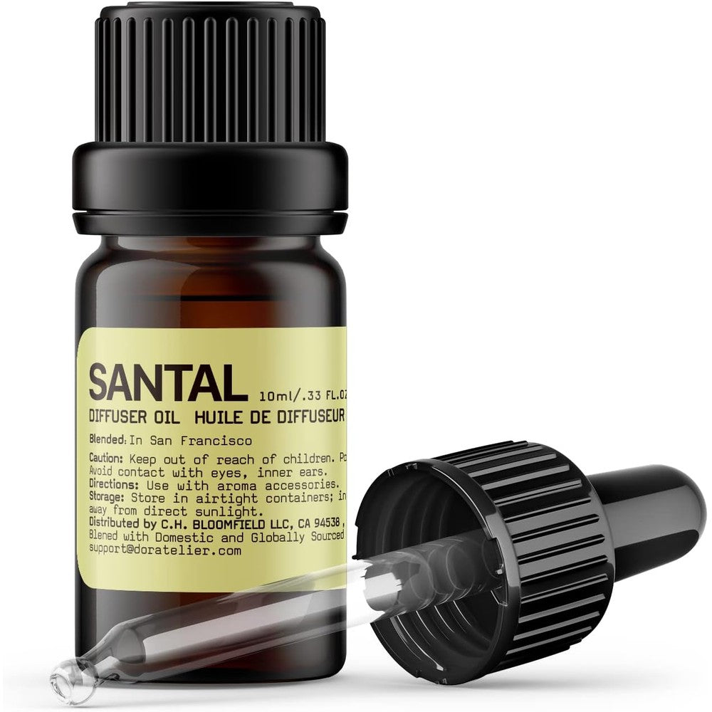 Doratelier Santal Diffuser Oil bottle front view luxury home fragrance