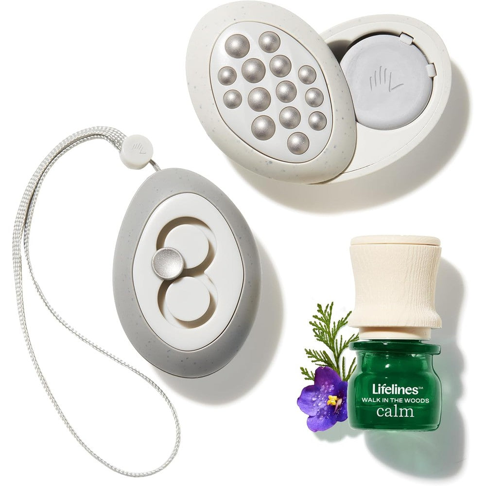 Lifelines Scent-Infused Grounding Stones front view for adult stress relief