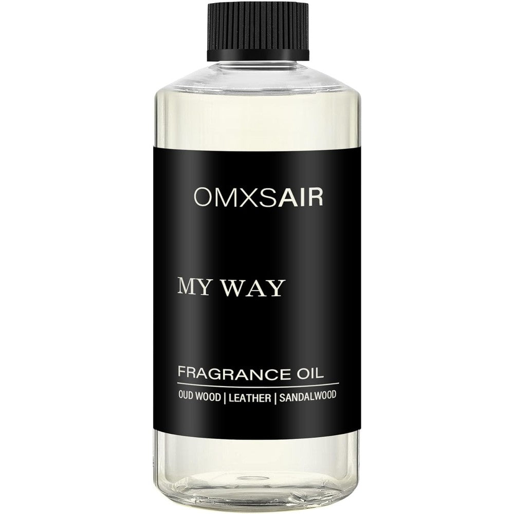 Omxsair My Way Hotel Diffuser Oil 500ml bottle front view for luxury home fragrance.