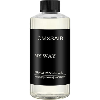 Omxsair My Way Hotel Diffuser Oil 500ml bottle front view for luxury home fragrance.