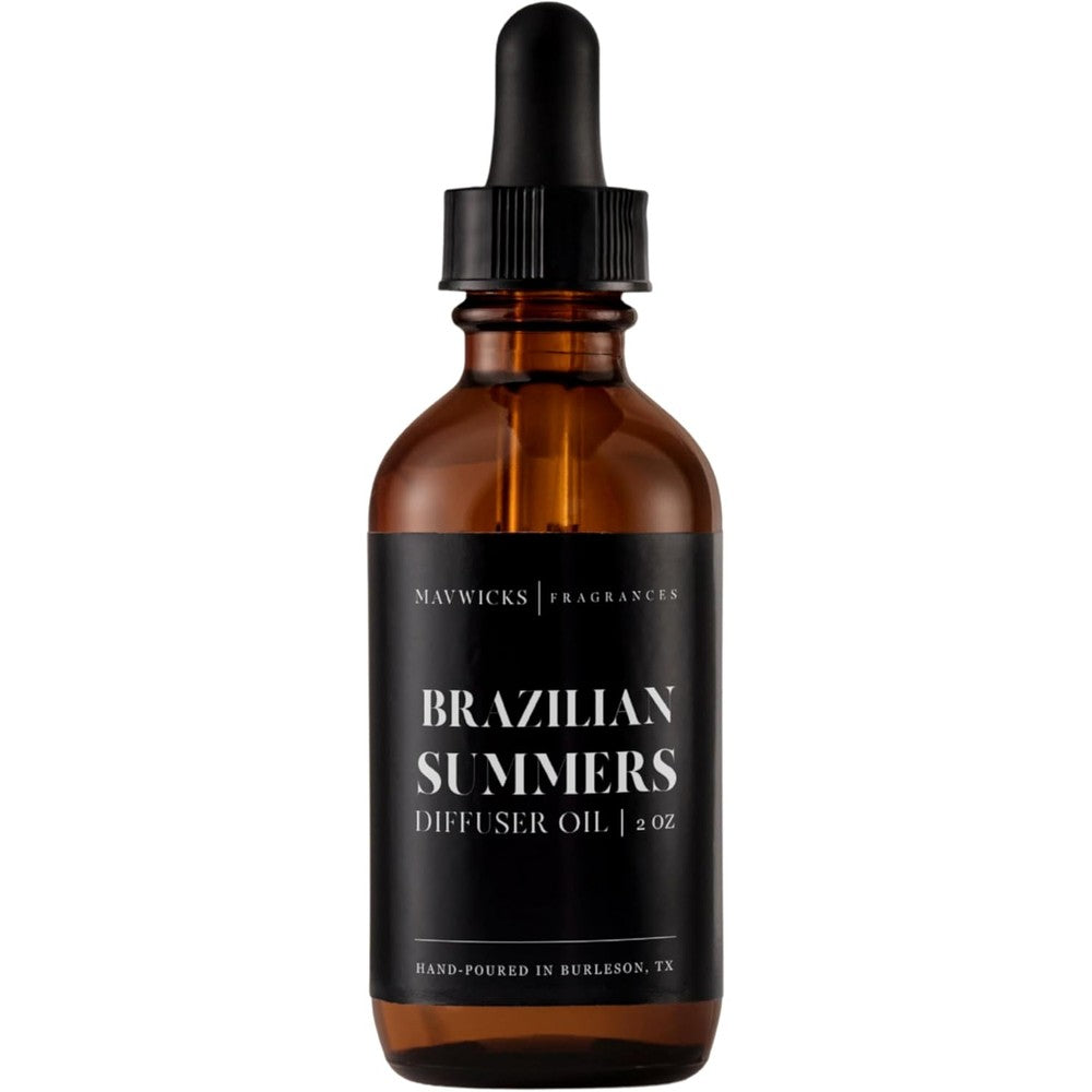 Mavwicks Brazilian Summers Diffuser Oil front view for home aromatherapy.