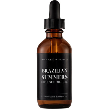 Mavwicks Brazilian Summers Diffuser Oil front view for home aromatherapy.