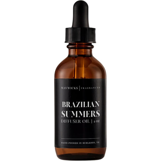 Mavwicks Brazilian Summers Diffuser Oil front view for home aromatherapy.