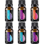 O'linear Top 6 Blends Essential Oils Set front view in gift box