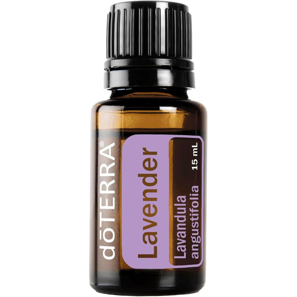 doTERRA Lavender Essential Oil 15ml bottle front view for aromatherapy.