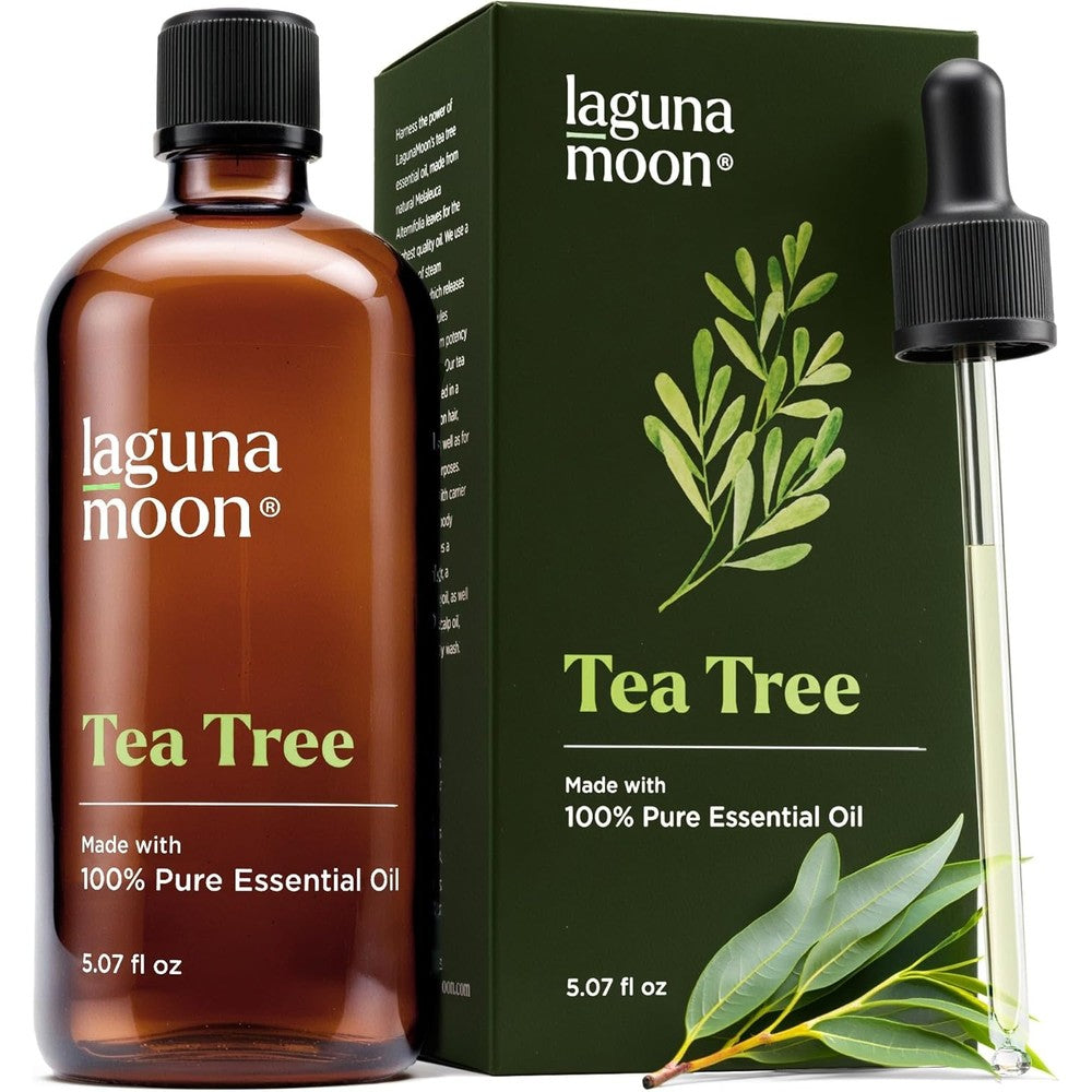 Lagunamoon Australian Tea Tree Essential Oil 150ml front view bottle