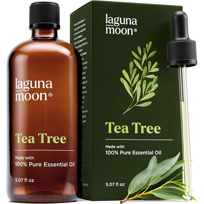 Lagunamoon Australian Tea Tree Essential Oil 150ml front view bottle