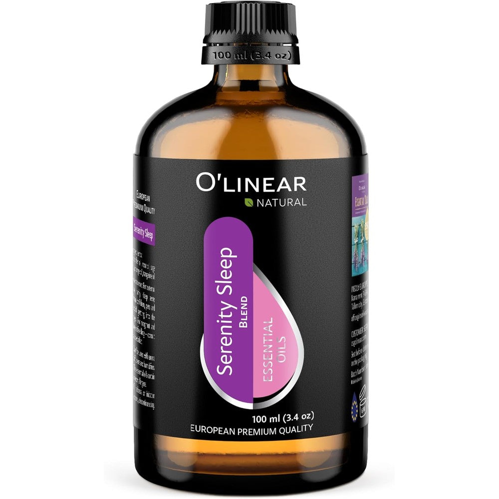 O'linear Natural Calm Serenity Sleep Essential Oil front view 100ml bottle