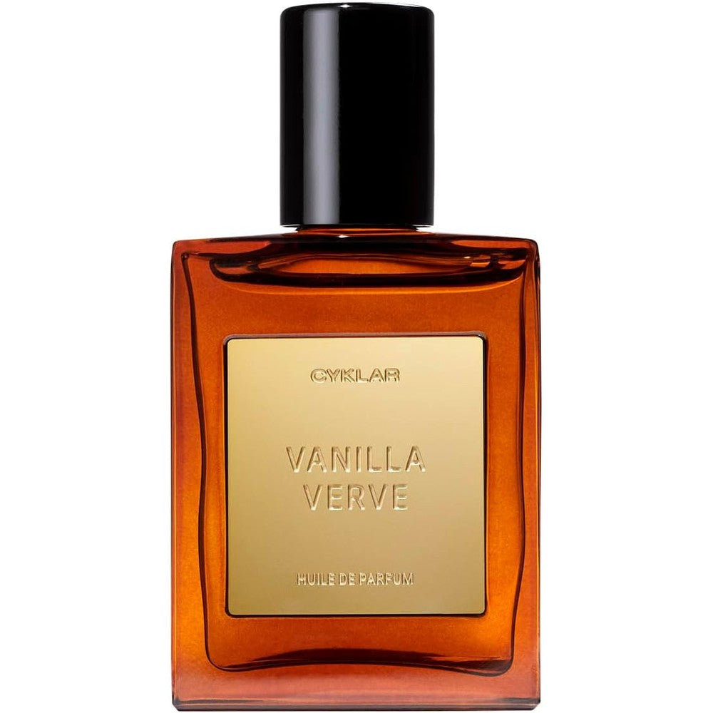 CYKLAR Vanilla Verve Perfume Oil 15ml bottle with gold label and black cap