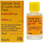Salactin Paint 10ml bottle front view for wart removal